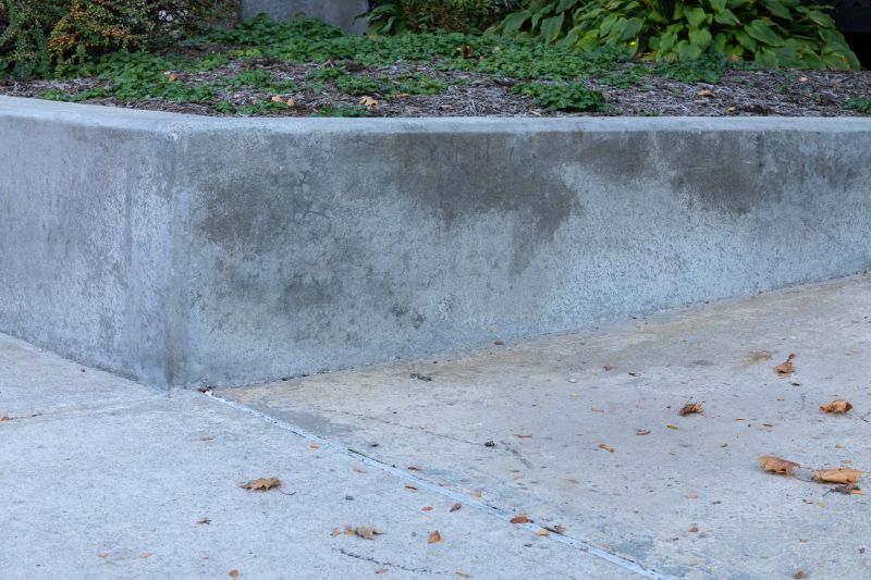 Concrete Retaining Wall Installation